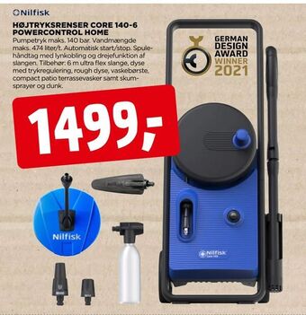 jem & fix Højtryksrenser core 140-6 powercontrol home tilbud
