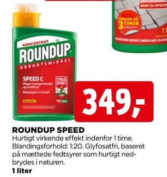 jem & fix Roundup speed tilbud