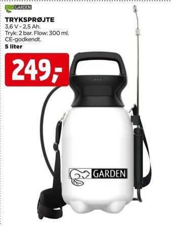 jem & fix Tryksprøjte tilbud