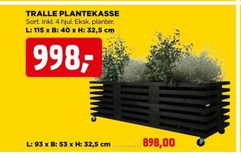 jem & fix Tralle plantekasse tilbud