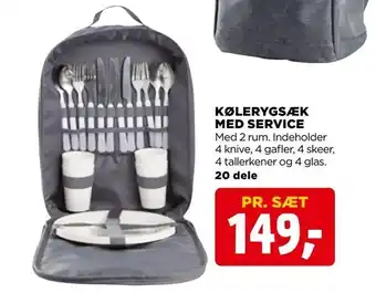 jem & fix Kølerygsæk med service tilbud