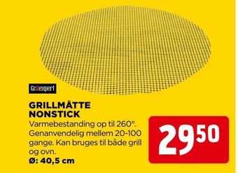 Grillmåtte nonstick