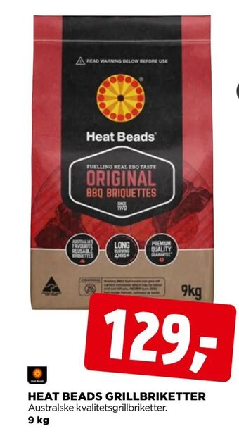 jem & fix Heat beads grillbriketter tilbud