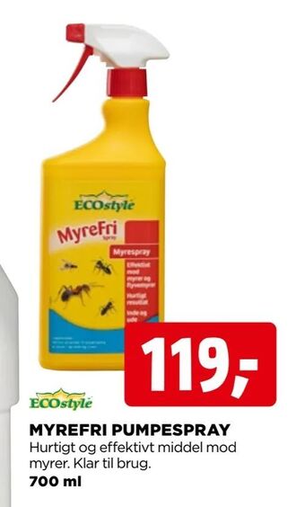 jem & fix Myrefri pumpespray tilbud