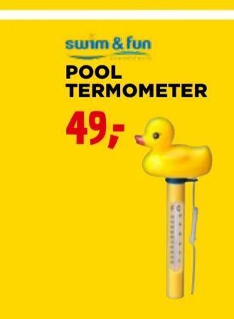 jem & fix Pool termometer tilbud