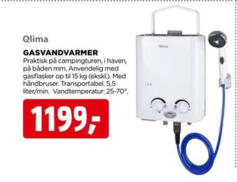 jem & fix Gasvandvarmer tilbud