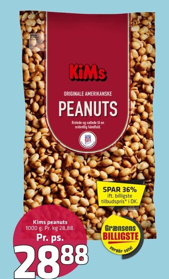 Fleggaard Kims peanuts tilbud