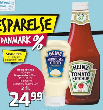 Fleggaard Heinz ketchup tilbud