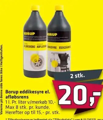 Fleggaard Borup eddikesyre tilbud