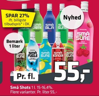 Fleggaard Små sure shots tilbud