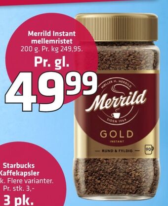 Fleggaard Gold instant kaffe tilbud