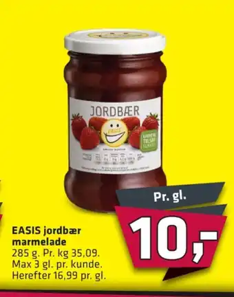 Fleggaard Easis marmelade tilbud