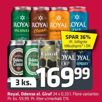 Fleggaard Pilsner øl tilbud