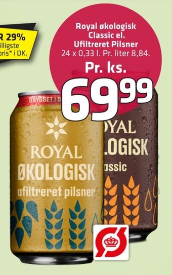 Fleggaard Pilsner øl tilbud
