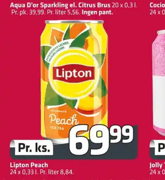 Fleggaard Lipton ice tea tilbud