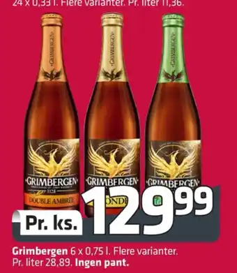 Fleggaard Grimbergen specialøl tilbud