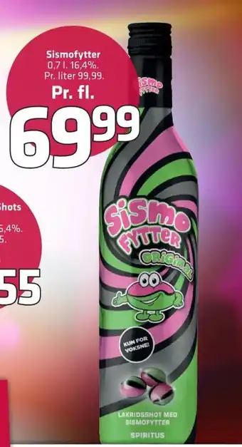 Fleggaard Sismofytter shots tilbud