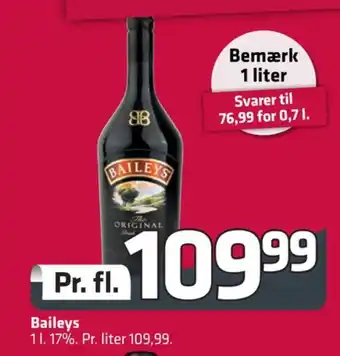 Fleggaard Baileys likør tilbud
