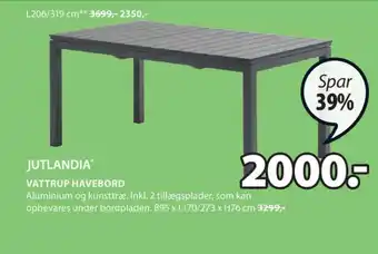 Jutlandia havebord