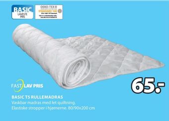 JYSK Dreamzone rullemadras tilbud