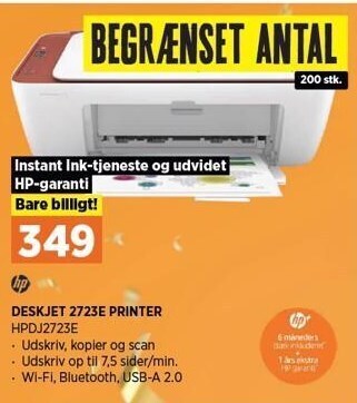 Power DeskJet Printer tilbud