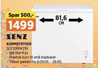 Power Kummefryser tilbud