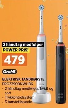 Power Elektrisk tandbørste tilbud