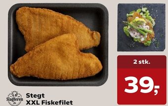 SuperBrugsen Stegt XXL Fiskefilet tilbud