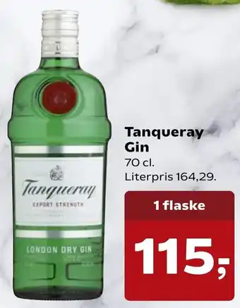 SuperBrugsen Tanqueray Gin 70 cl tilbud