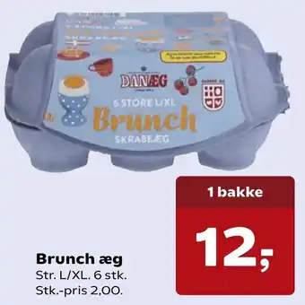 SuperBrugsen Brunch Æg tilbud