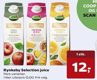 SuperBrugsen Rynkeby Selection Juice tilbud