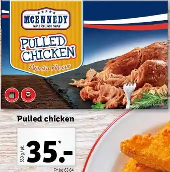 Lidl Pulled Chicken 550 g tilbud