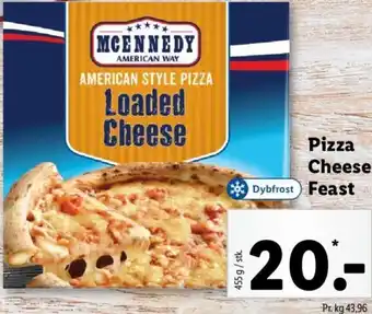 Lidl Pizza Cheese Feast 455 g tilbud