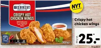 Lidl Crispy Hot Chicken Wings 300 g tilbud