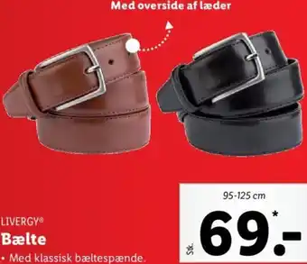Bælte 95-125 cm