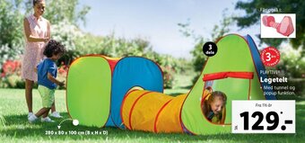 Lidl Legetelt tilbud