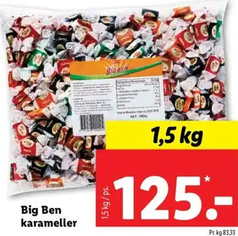 Big Ben Karameller 1,5 kg
