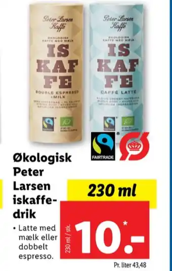 Lidl Peter larsen iskaffe tilbud