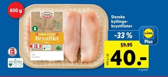 Lidl Vilstrupgård kyllingebrystfilet tilbud
