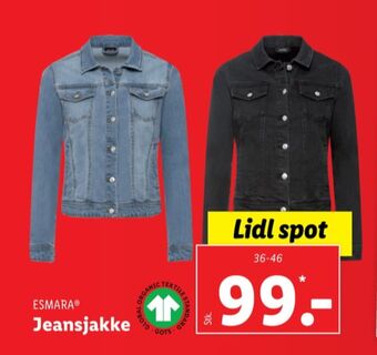 Lidl Esmara jakke tilbud