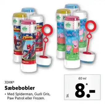 Lidl Peppa pig sæbebobler tilbud