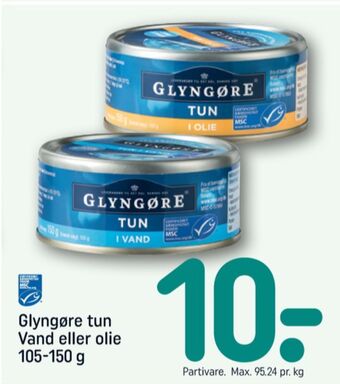 REMA 1000 Glyngøre tun tilbud