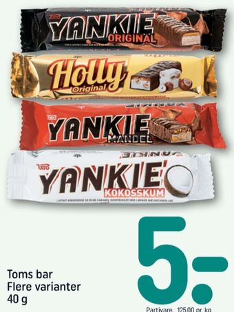 REMA 1000 Yankie chokoladebar kokosskum tilbud