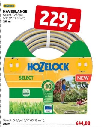 jem & fix Hozelock haveslange tilbud
