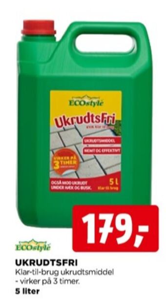 jem & fix Ukrudtsfri ukrudtsmiddel tilbud