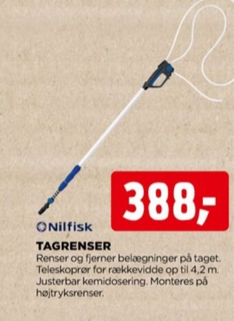 jem & fix Nilfisk tagrenser tilbud