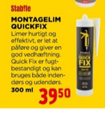jem & fix Stabile montagelim tilbud
