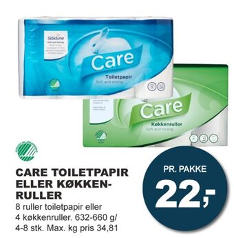 Care toiletpapir