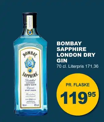 Let-Køb Sapphire gin tilbud