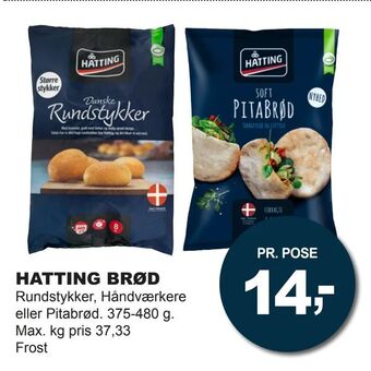 Let-Køb Hatting brød tilbud